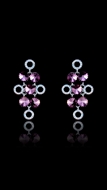 Picture of Promotion Swarovski Element Platinum Plated Drop & Dangle