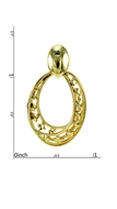 Picture of Good Performance Zinc-Alloy Gold Plated Drop & Dangle