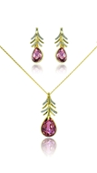 Picture of Custom Made Classic Rose Gold Plated 2 Pieces Jewelry Sets