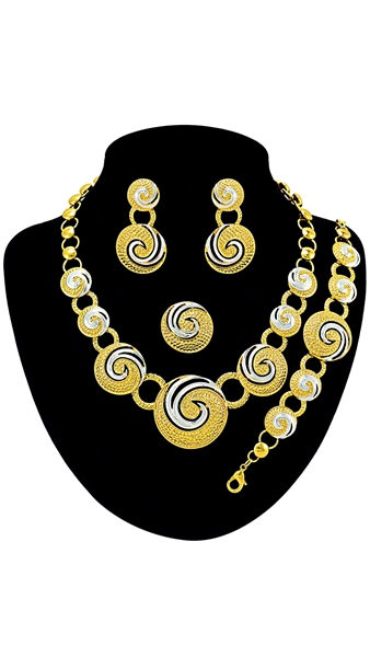 Picture of Lovely And Touching African Style Zinc-Alloy 4 Pieces Jewelry Sets