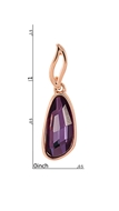 Picture of Trendy Design Rose Gold Plated Zinc-Alloy Drop & Dangle
