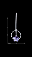 Picture of Online Wholesale Zinc-Alloy Floral Drop & Dangle