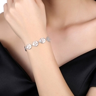 Picture of Gorgeous Platinum Plated Bracelets