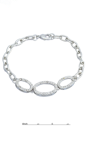 Picture of Delicate Rhinestone Hoop Bracelets