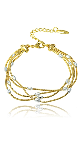 Picture of Vanguard Design For Zinc-Alloy Gold Plated Bracelets