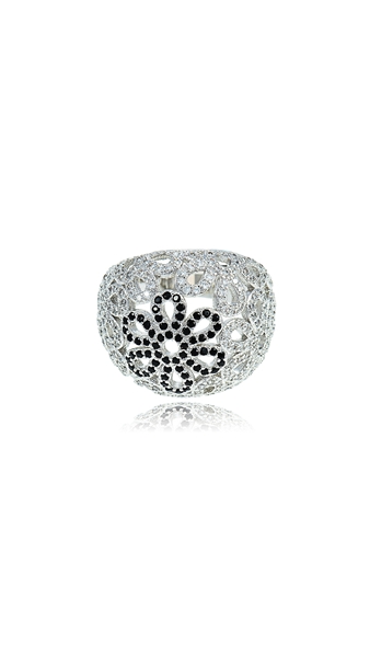 Picture of Moving Cubic Zirconia Big Fashion Rings