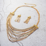 Picture of Casual Dubai Necklace and Earring Set with Fast Shipping