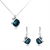 Picture of Pretty Artificial Crystal Small Necklace and Earring Set