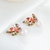 Picture of Staple Small White Stud Earrings