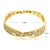 Picture of Featured Gold Plated Zinc Alloy Fashion Bangle with Full Guarantee