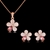 Picture of 16 Inch Rose Gold Plated Necklace and Earring Set with Unbeatable Quality