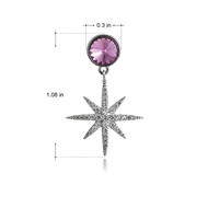 Picture of Need-Now Purple Casual Drop & Dangle Earrings Factory Direct