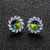 Picture of Brand New Colorful Small Stud Earrings with SGS/ISO Certification