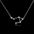 Picture of Staple Small Cubic Zirconia Pendant Necklace