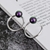 Picture of Good Swarovski Element Pearl Purple Stud Earrings