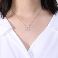 Picture of Low Price Platinum Plated Casual Pendant Necklace from Trust-worthy Supplier