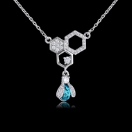 Picture of Popular Swarovski Element Casual Pendant Necklace