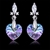 Picture of Fashion Platinum Plated Dangle Earrings with No-Risk Refund