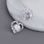 Picture of Irresistible White Platinum Plated Stud Earrings As a Gift