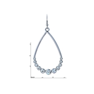 Picture of Online Accessories Wholesale Platinum Plated Concise Drop & Dangle