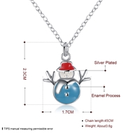 Picture of Fashion Blue Pendant Necklace with Speedy Delivery