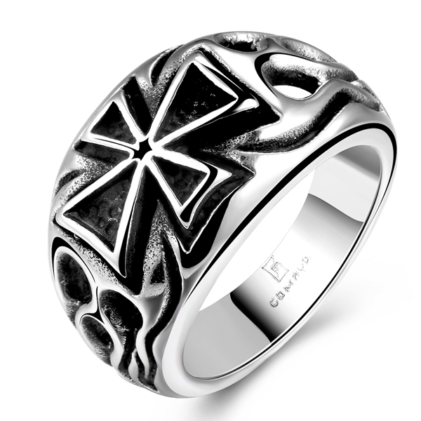 Picture of Nickel Free Oxide Casual Fashion Ring with No-Risk Refund