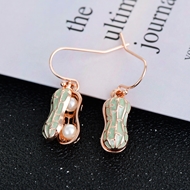 Picture of Zinc Alloy Green Dangle Earrings in Flattering Style