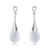 Picture of Classic White Dangle Earrings Online Only