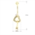 Picture of Inexpensive Gold Plated White Dangle Earrings from Reliable Manufacturer