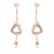 Picture of Trendy Rose Gold Plated Casual Dangle Earrings with No-Risk Refund