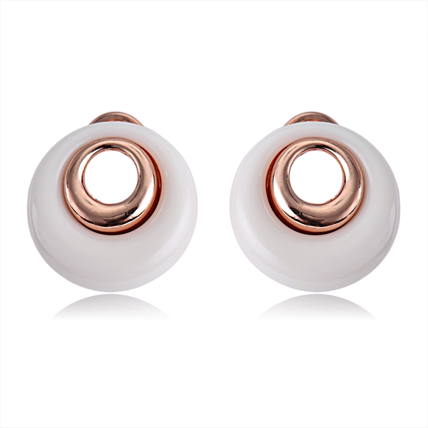 Picture of Zinc Alloy Rose Gold Plated Stud Earrings For Your Occasions