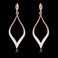 Picture of Distinctive White Classic Dangle Earrings with Low MOQ