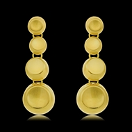 Picture of Bulk Gold Plated Big Dangle Earrings Exclusive Online