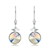 Picture of Delicate Platinum Plated Dangle Earrings with Worldwide Shipping