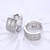 Picture of Sparkling Small Delicate Small Hoop Earrings