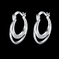 Picture of Delicate Cubic Zirconia Small Hoop Earrings with Fast Shipping