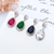 Picture of Amazing Medium White Dangle Earrings