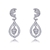 Picture of Featured White Medium Dangle Earrings with Full Guarantee