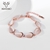 Picture of Inexpensive Rose Gold Plated Zinc Alloy Fashion Bracelet from Reliable Manufacturer