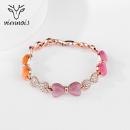 Picture of Designer Rose Gold Plated Opal Fashion Bracelet with No-Risk Return