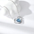 Picture of Zinc Alloy Platinum Plated Pendant Necklace with Full Guarantee