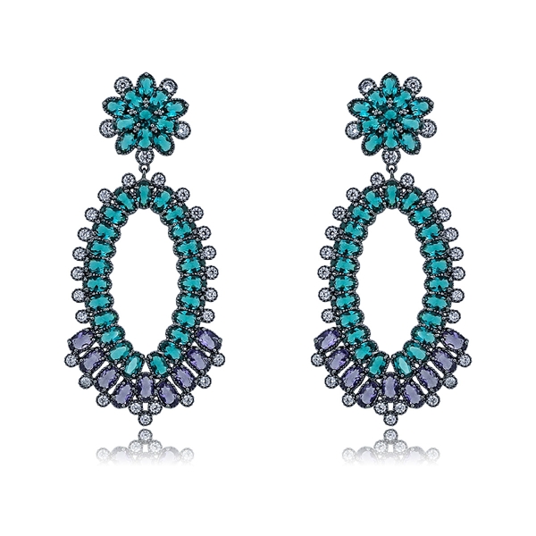 Picture of Big Luxury Dangle Earrings from Reliable Manufacturer