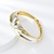 Picture of Dubai Multi-tone Plated Fashion Bangle with 3~7 Day Delivery