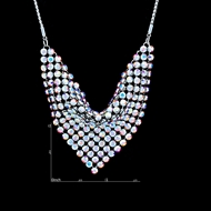 Picture of High Rated Platinum Plated Big Collar 16 OR 18 Inches