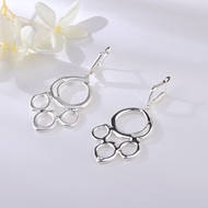 Picture of Buy Zinc Alloy Big Dangle Earrings with Low Cost