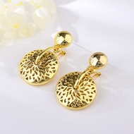 Picture of Zinc Alloy Dubai Dangle Earrings with Unbeatable Quality