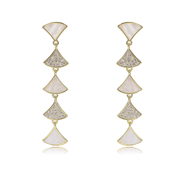 Picture of Luxury White Dangle Earrings with Low MOQ