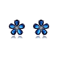 Picture of Luxury Cubic Zirconia Stud Earrings with Full Guarantee