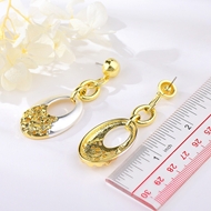 Picture of Affordable Zinc Alloy Multi-tone Plated Dangle Earrings from Trust-worthy Supplier