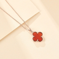 Picture of Reasonably Priced Rose Gold Plated Enamel Pendant Necklace with Low Cost